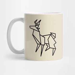 Origami Antelope Mug